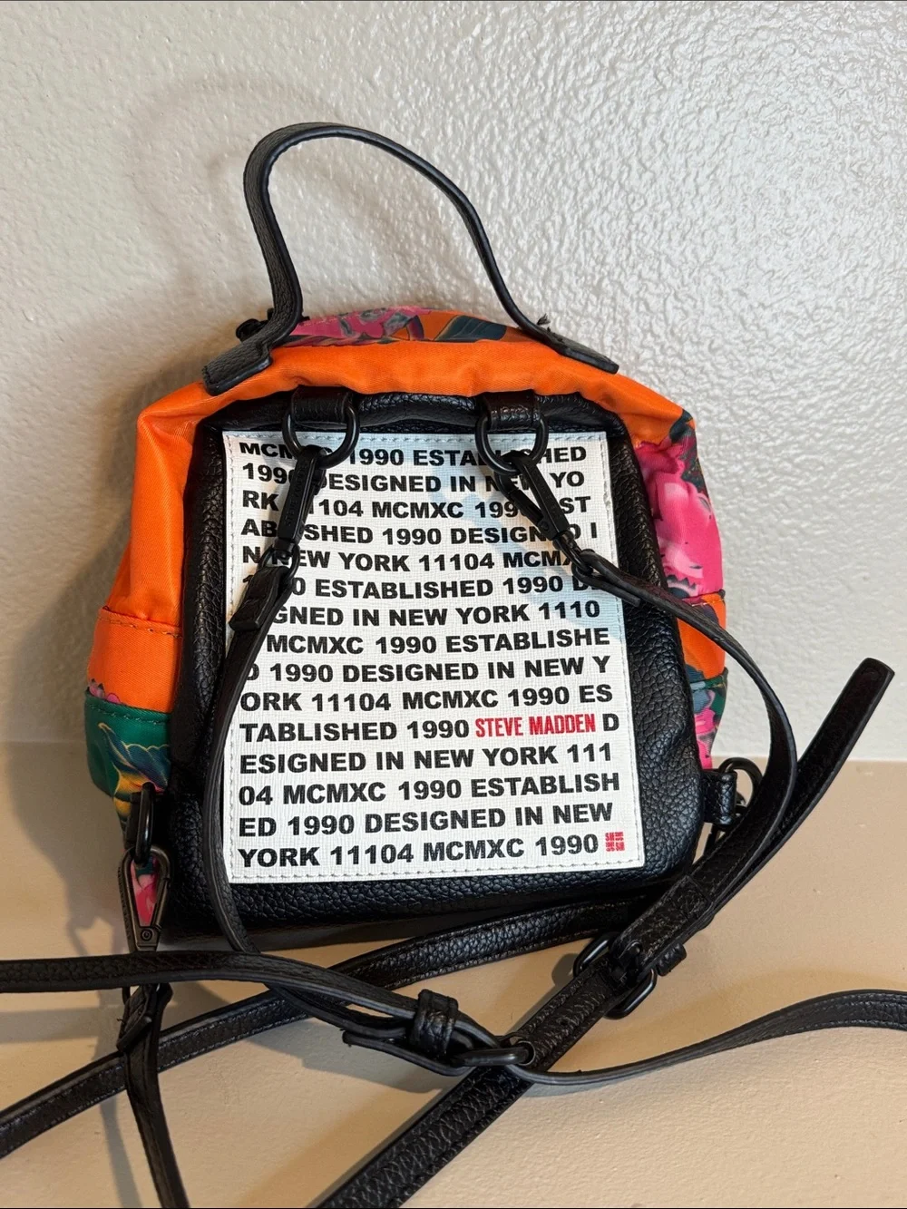 Steve Madden Mallory Mini Floral Backpack CUTE